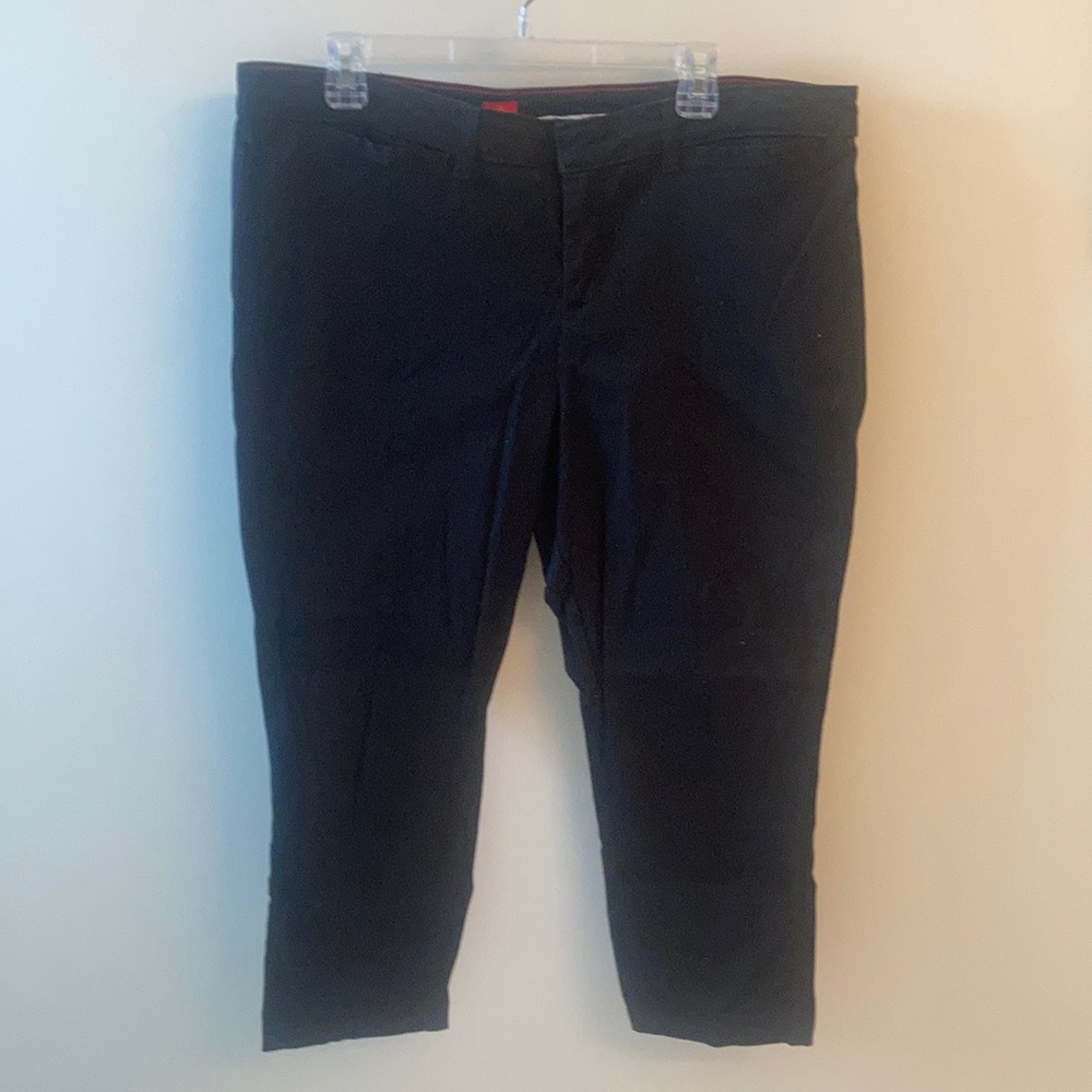 💕Dickies black Sz 18 cotton work casual relaxed pants